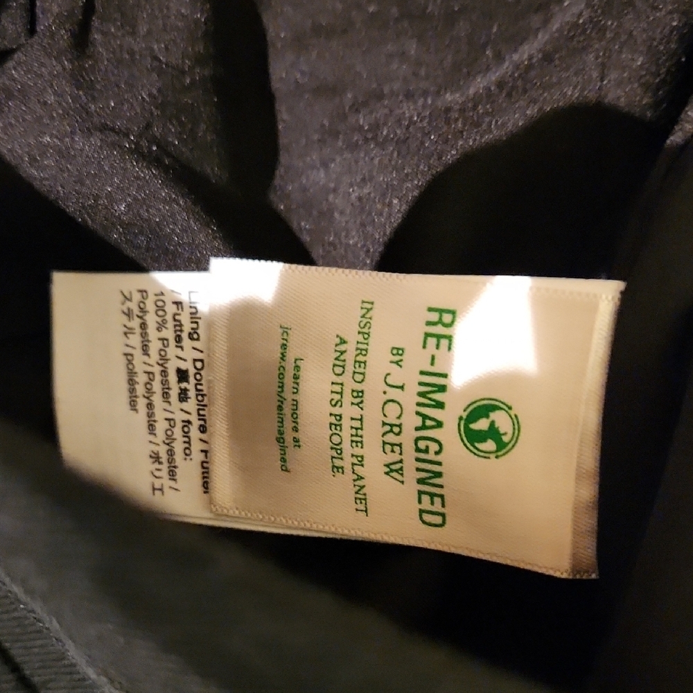 J. Crew Black Ankle Pants Linen 8T - Picture 5 of 9